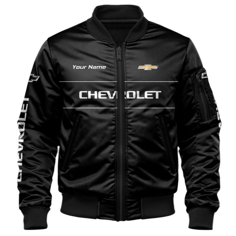 Chevrolet Bomber Jacket For Car Racing Fans LBB1183 1