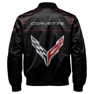 Chevrolet Corvette Bomber Jacket For Car-Racing Fans LBB1093 2 Chevrolet Corvette Bomber Jacket For Car Racing Fans LBB1093 2