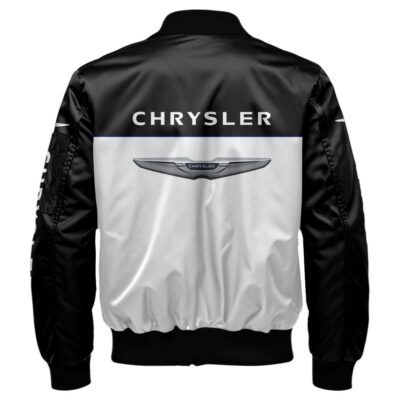 Chrysler Bomber Jacket For Car-Racing Fans LBB1044 2 Chrysler Bomber Jacket For Car Racing Fans LBB1044 2