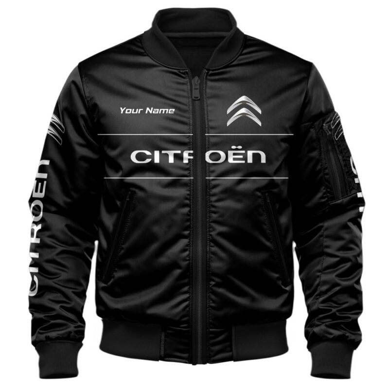 Citroen Bomber Jacket For Car Racing Fans LBB1216 1