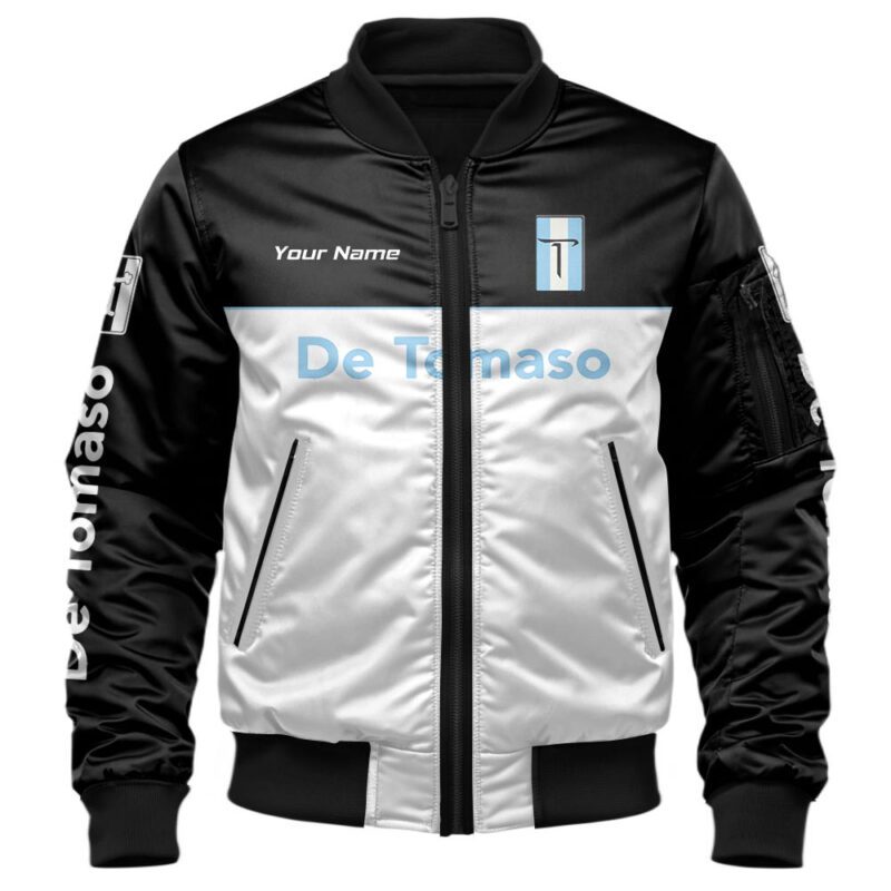 De Tomaso Bomber Jacket For Car Racing Fans LBB1041 1