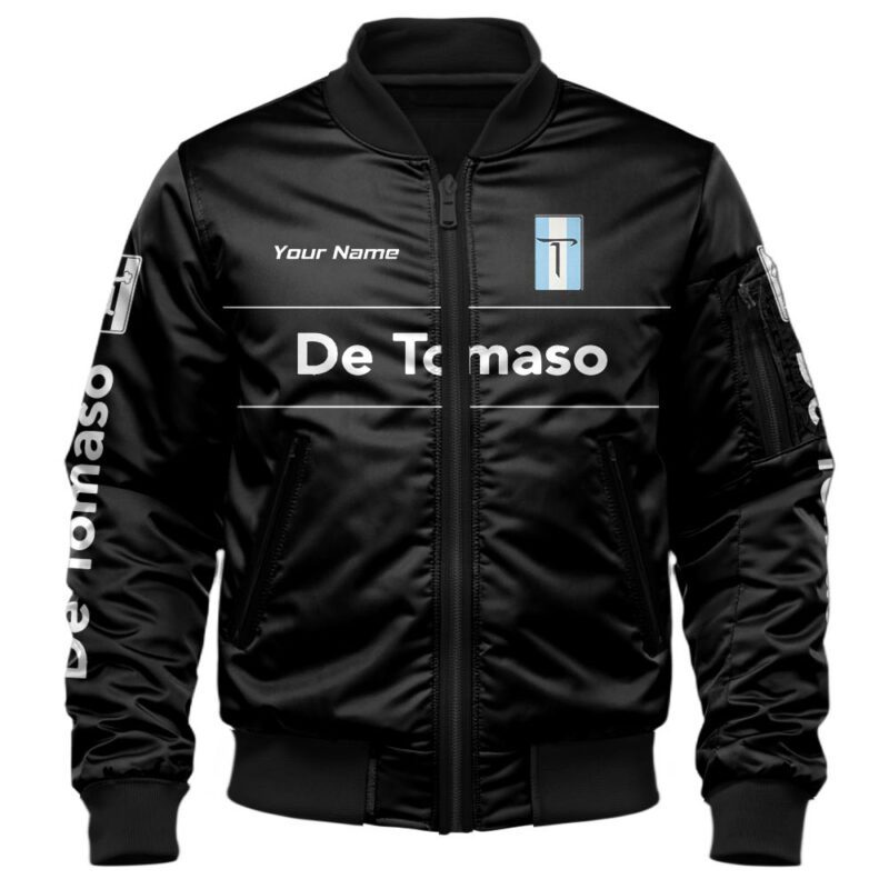 De Tomaso Bomber Jacket For Car Racing Fans LBB1253 1