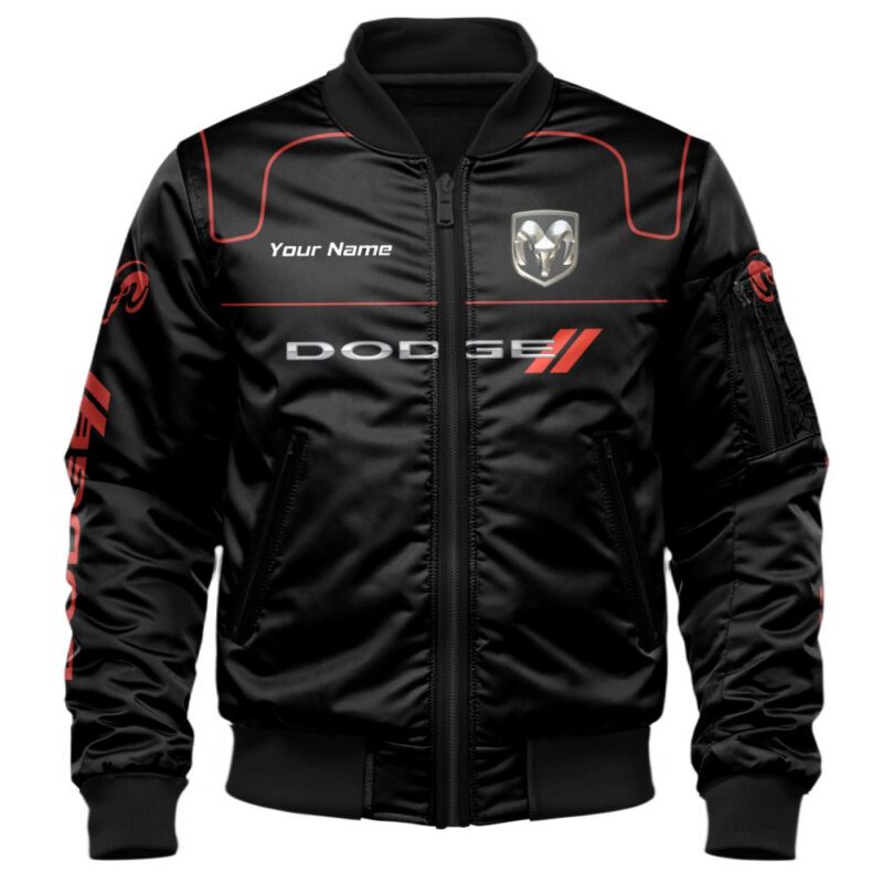 Dodge Bomber Jacket For Car Racing Fans LBB1132 1