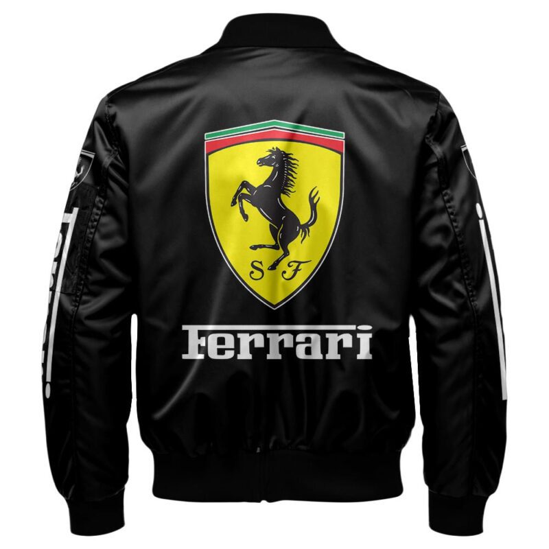 Ferrari Bomber Jacket For Car Racing Fans LBB1190 2