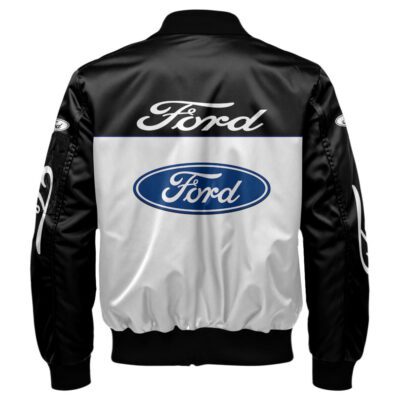 Ford Bomber Jacket For Car-Racing Fans LBB1004 2 Ford Bomber Jacket For Car Racing Fans LBB1004 2