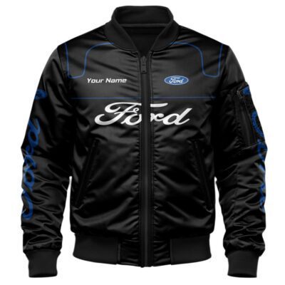 Ford Bomber Jacket For Car-Racing Fans LBB1090 1 Ford Bomber Jacket For Car Racing Fans LBB1090 1