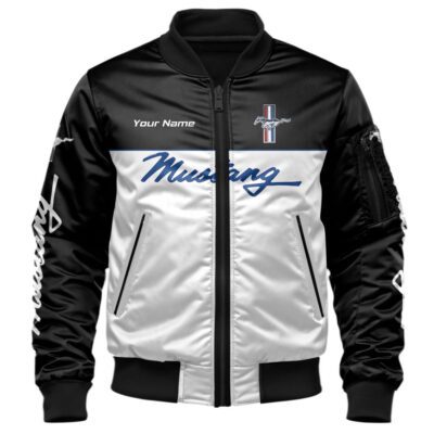Ford-Mustang Bomber Jacket For Car-Racing Fans LBB1003 1 Ford Mustang Bomber Jacket For Car Racing Fans LBB1003 1