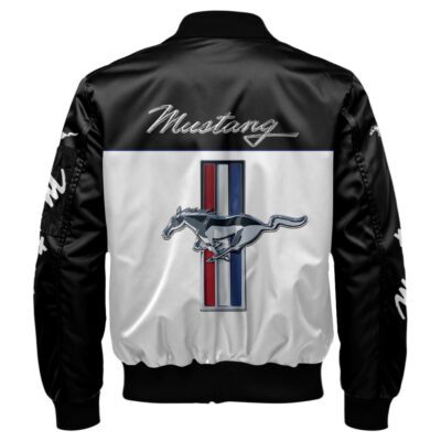 Ford-Mustang Bomber Jacket For Car-Racing Fans LBB1003 2 Ford Mustang Bomber Jacket For Car Racing Fans LBB1003 2