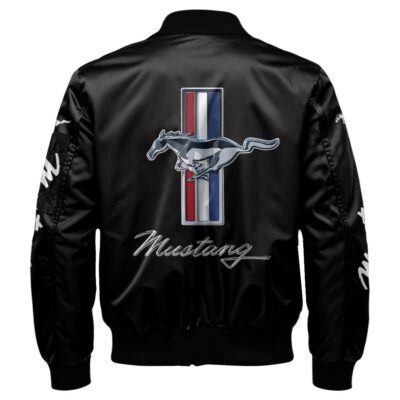 Ford-Mustang Bomber Jacket For Car-Racing Fans LBB1173 2 Ford Mustang Bomber Jacket For Car Racing Fans LBB1173 2