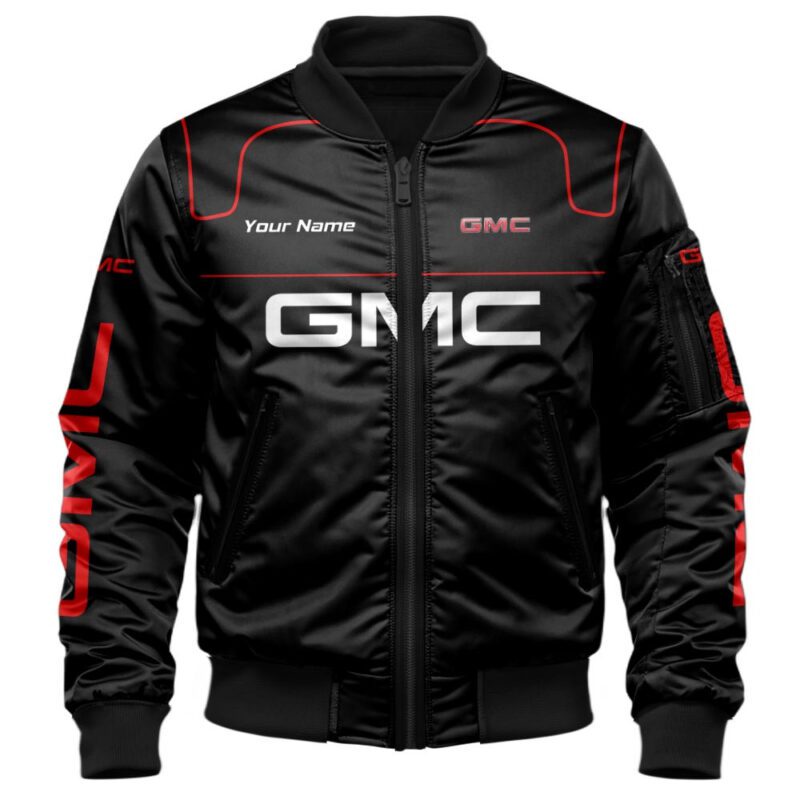 GMC Bomber Jacket For Car Racing Fans LBB1113 1