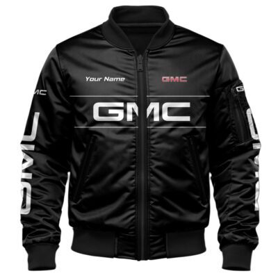 GMC Bomber Jacket For Car-Racing Fans LBB1252 1 GMC Bomber Jacket For Car Racing Fans LBB1252 1