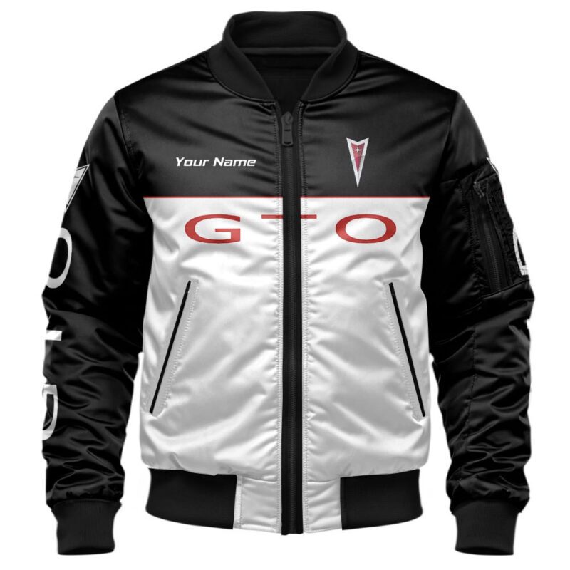 GTO Bomber Jacket For Car Racing Fans LBB1080 1
