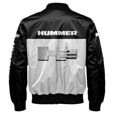 H2 Hummer Bomber Jacket For Car-Racing Fans LBB1070 2 H2 Hummer Bomber Jacket For Car Racing Fans LBB1070 2