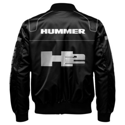 H2 Hummer Bomber Jacket For Car-Racing Fans LBB1139 2 H2 Hummer Bomber Jacket For Car Racing Fans LBB1139 2