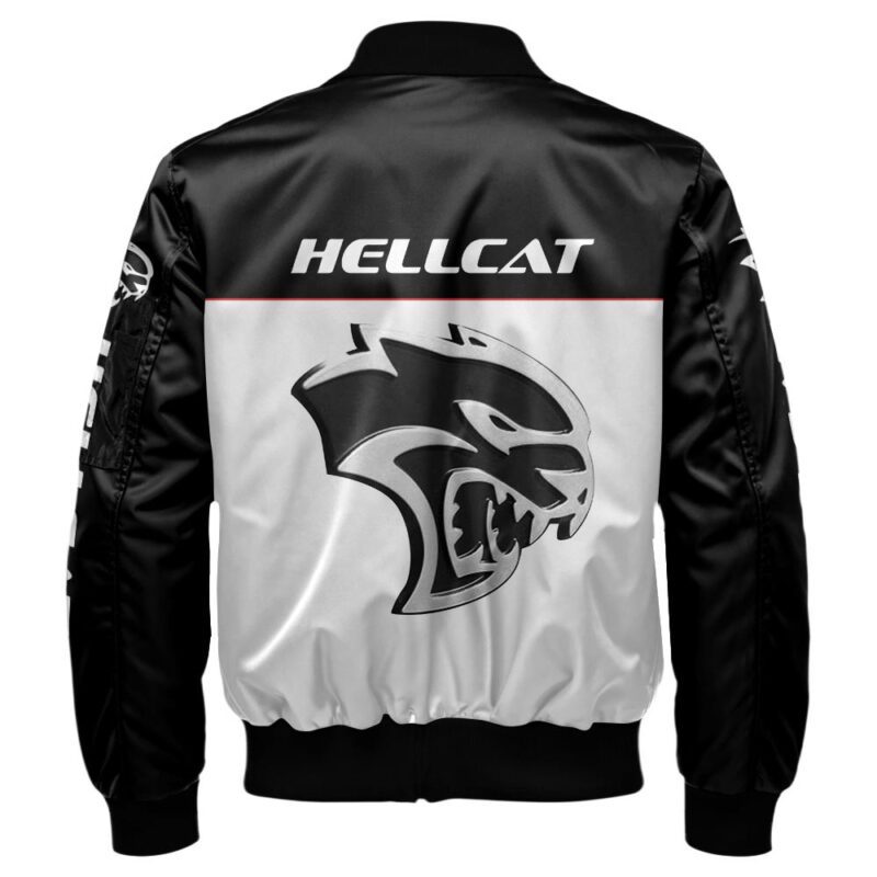 Hellcat Bomber Jacket For Car Racing Fans LBB1083 2