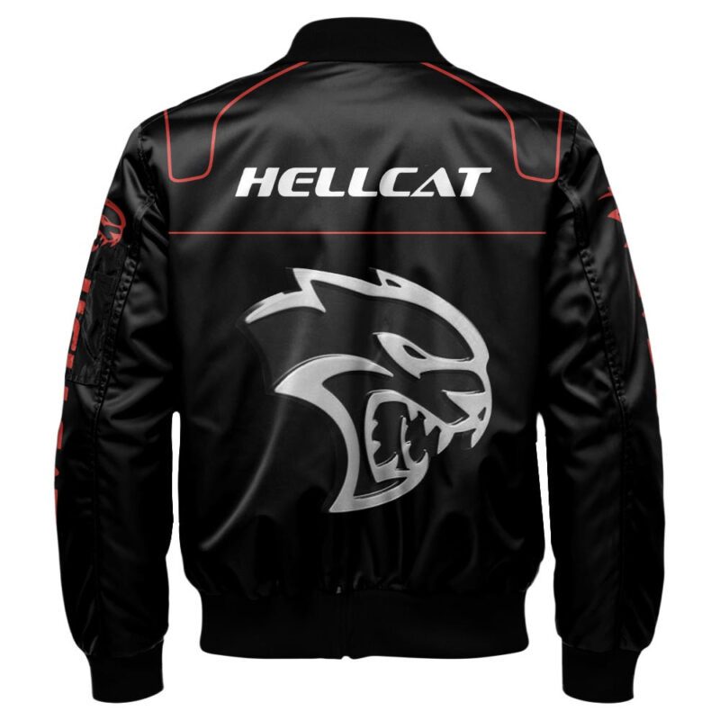 Hellcat Bomber Jacket For Car Racing Fans LBB1147 2