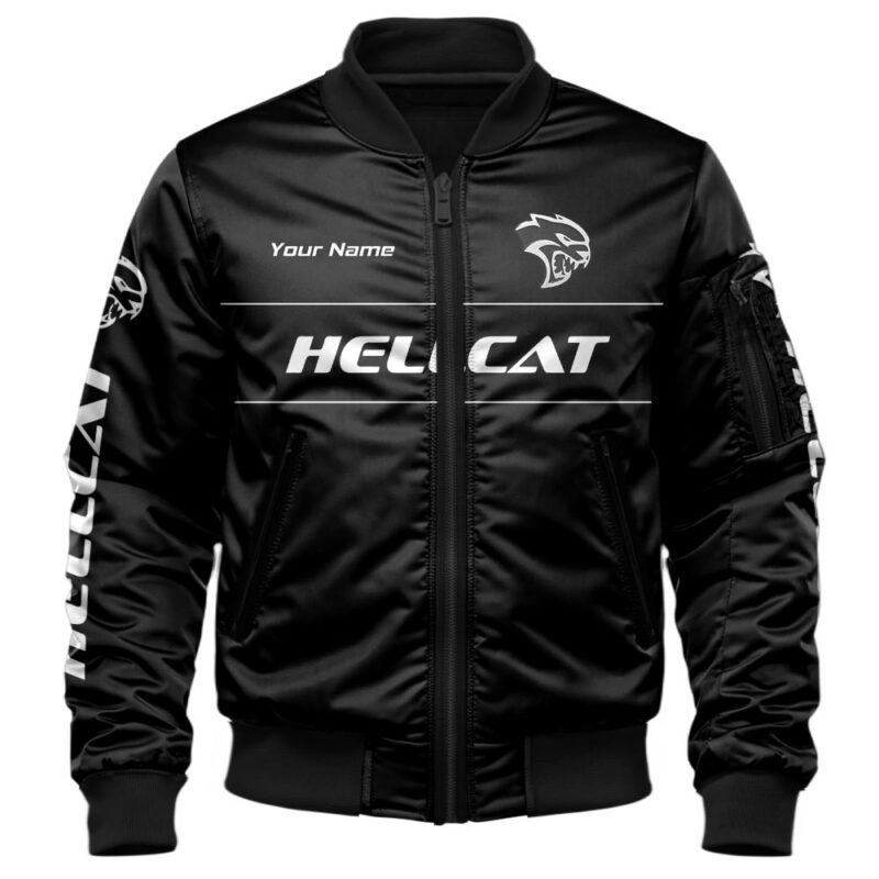 Hellcat Bomber Jacket For Car Racing Fans LBB1224 1
