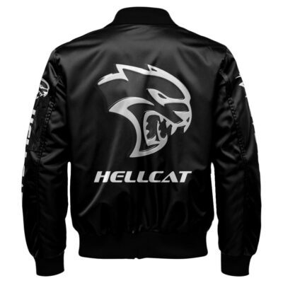 Hellcat Bomber Jacket For Car-Racing Fans LBB1224 2 Hellcat Bomber Jacket For Car Racing Fans LBB1224 2