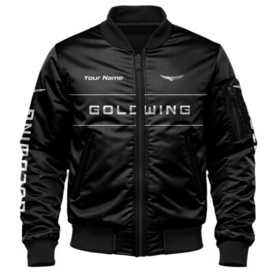 Honda Gold Wing Bomber Jacket For Car-Racing Fans LBB1254 1 Honda Gold Wing Bomber Jacket For Car Racing Fans LBB1254 1