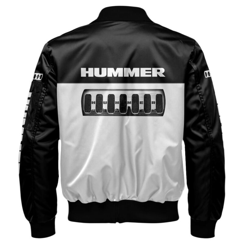 Hummer Bomber Jacket For Car Racing Fans LBB1058 2
