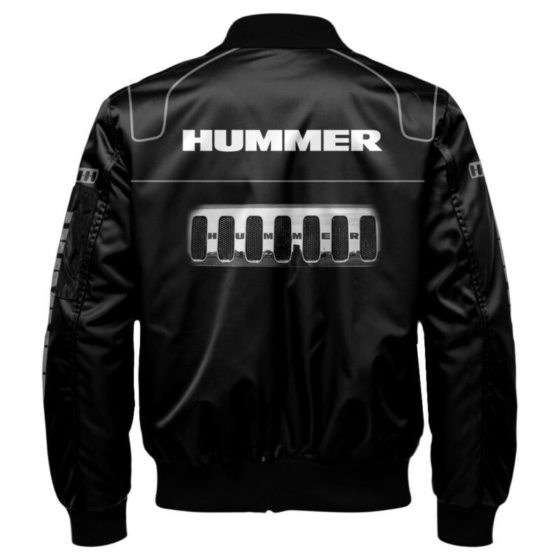 Hummer Bomber Jacket For Car Racing Fans LBB1138 2