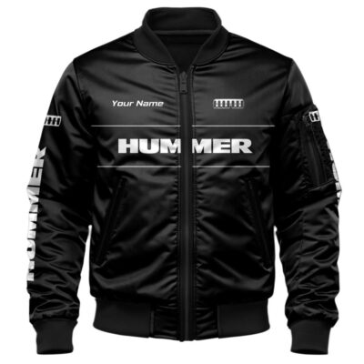 Hummer Bomber Jacket For Car-Racing Fans LBB1228 1 Hummer Bomber Jacket For Car Racing Fans LBB1228 1
