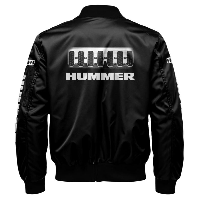 Hummer Bomber Jacket For Car Racing Fans LBB1228 2
