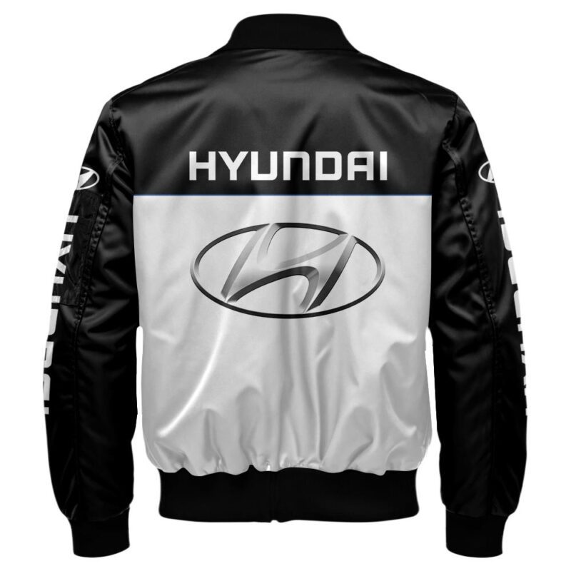 Hyundai Bomber Jacket For Car Racing Fans LBB1033 2
