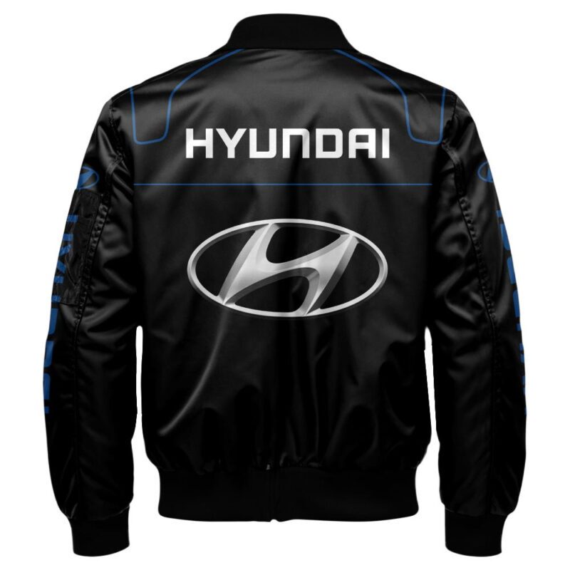 Hyundai Bomber Jacket For Car Racing Fans LBB1128 2