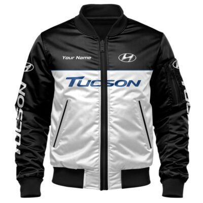 Hyundai Tucson Bomber Jacket For Car-Racing Fans LBB1042 1 Hyundai Tucson Bomber Jacket For Car Racing Fans LBB1042 1