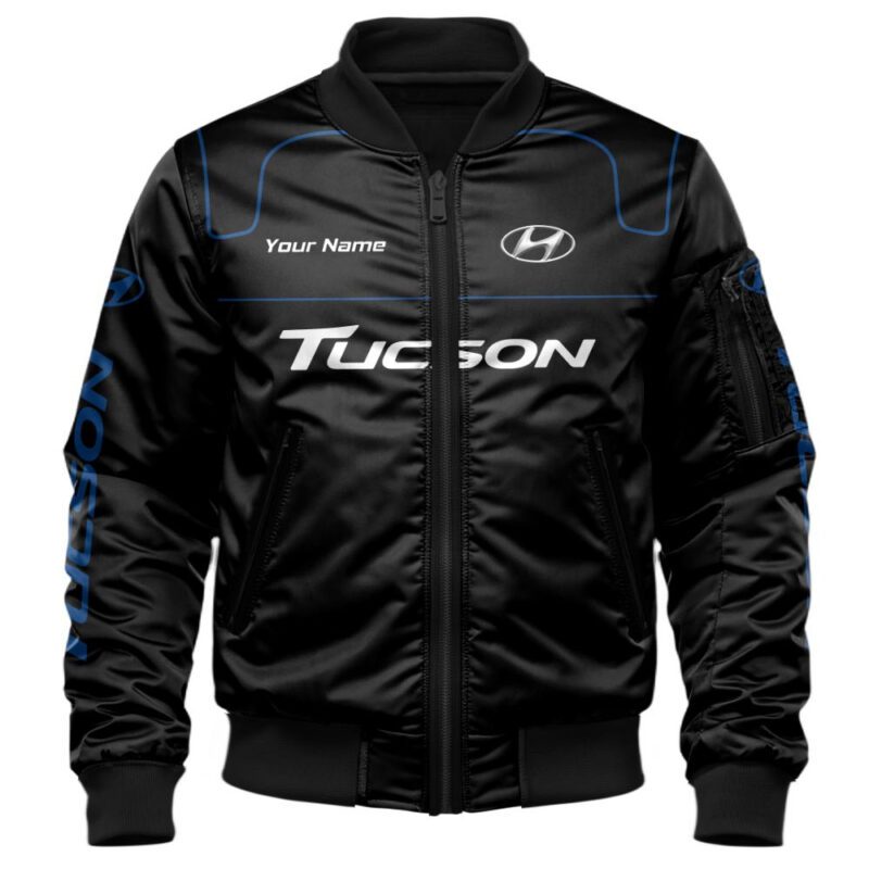 Hyundai Tucson Bomber Jacket For Car Racing Fans LBB1123 1