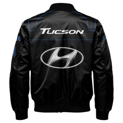 Hyundai Tucson Bomber Jacket For Car-Racing Fans LBB1123 2 Hyundai Tucson Bomber Jacket For Car Racing Fans LBB1123 2