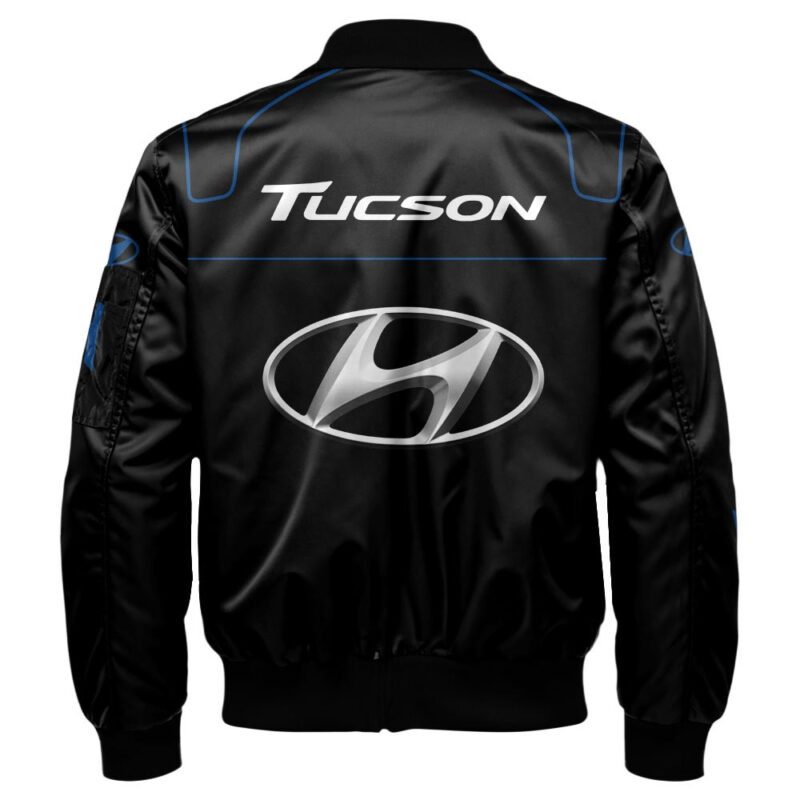 Hyundai Tucson Bomber Jacket For Car Racing Fans LBB1123 2