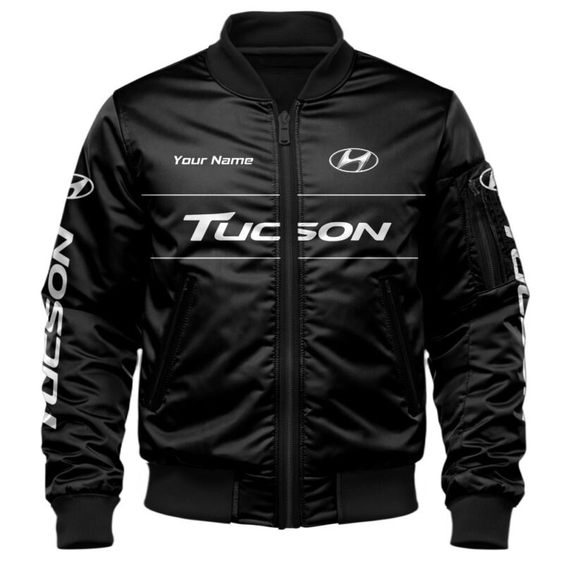 Hyundai Tucson Bomber Jacket For Car Racing Fans LBB1205 1