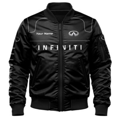 Infiniti Bomber Jacket For Car-Racing Fans LBB1134 1 Infiniti Bomber Jacket For Car Racing Fans LBB1134 1