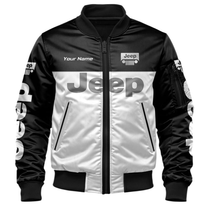 Jeep Bomber Jacket For Car Racing Fans LBB1011 1