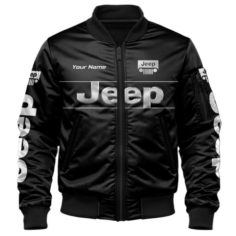 Jeep Bomber Jacket For Car Racing Fans LBB1182 1