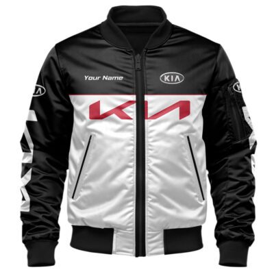 Kia Bomber Jacket For Car-Racing Fans LBB1008 1 Kia Bomber Jacket For Car Racing Fans LBB1008 1