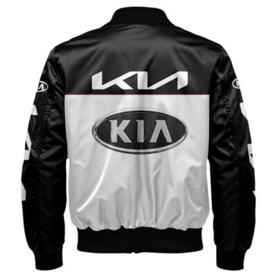 Kia Bomber Jacket For Car-Racing Fans LBB1008 2 Kia Bomber Jacket For Car Racing Fans LBB1008 2