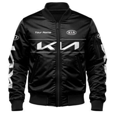 Kia Bomber Jacket For Car-Racing Fans LBB1184 1 Kia Bomber Jacket For Car Racing Fans LBB1184 1