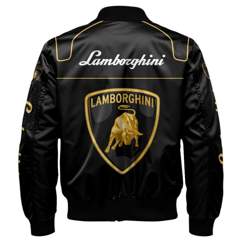 Lamborghini Bomber Jacket For Car Racing Fans LBB1095 2