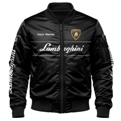 Lamborghini Bomber Jacket For Car-Racing Fans LBB1197 1 Lamborghini Bomber Jacket For Car Racing Fans LBB1197 1