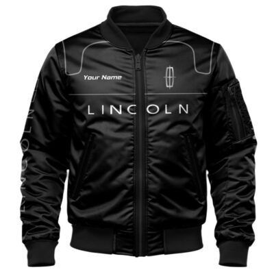 Lincoln Bomber Jacket For Car-Racing Fans LBB1154 1 Lincoln Bomber Jacket For Car Racing Fans LBB1154 1