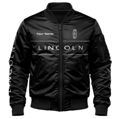 Lincoln Bomber Jacket For Car-Racing Fans LBB1222 1 Lincoln Bomber Jacket For Car Racing Fans LBB1222 1