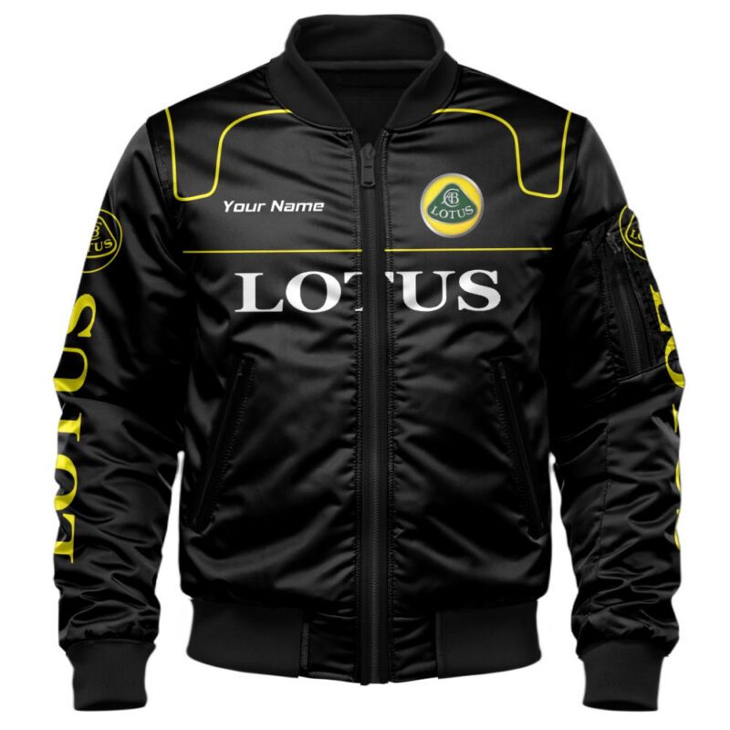 Lotus Bomber Jacket For Car Racing Fans LBB1160 1