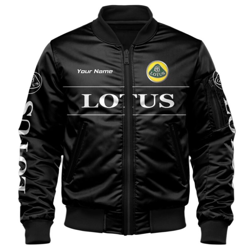 Lotus Bomber Jacket For Car Racing Fans LBB1213 1