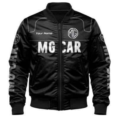 MG Bomber Jacket For Car-Racing Fans LBB1107 1 MG Bomber Jacket For Car Racing Fans LBB1107 1
