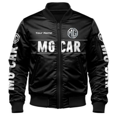 MG Bomber Jacket For Car Racing Fans LBB1225 1