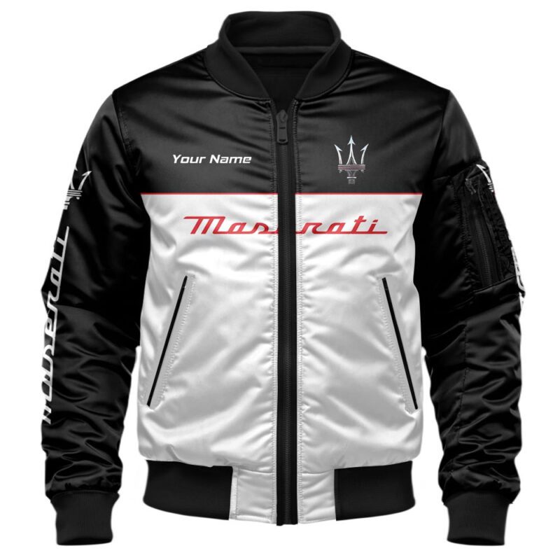 Maserati Bomber Jacket For Car Racing Fans LBB1067 1
