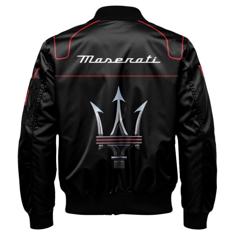 Maserati Bomber Jacket For Car Racing Fans LBB1112 2